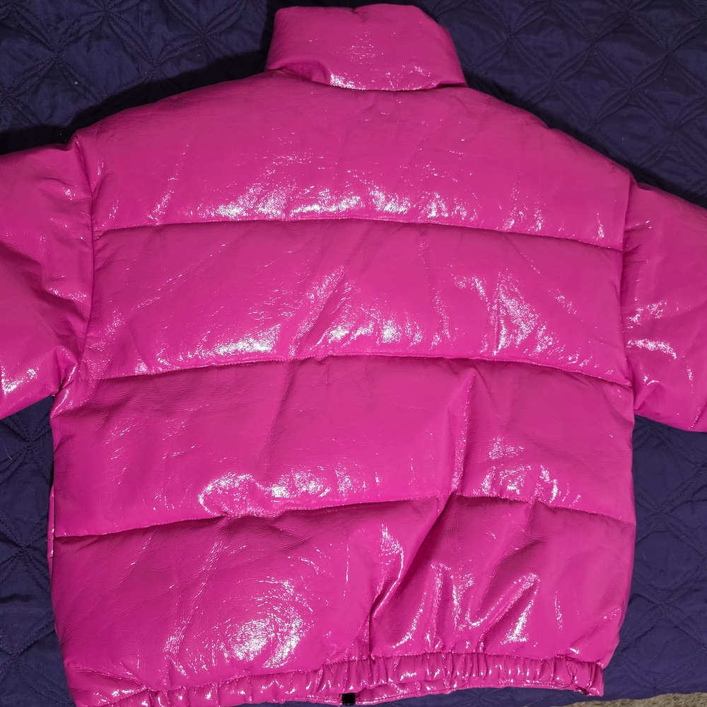 Forever 21 Pink Puffer Jacket - Picture 8 of 13
